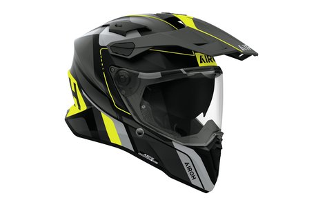 Airoh Helmet Commander 2 Skip yellow matt image 2