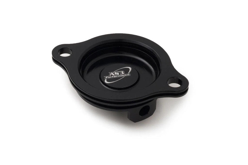 HONDA CRF 150 R RB 2007-2024 AS3 OIL FILTER CAP COVER BLACK