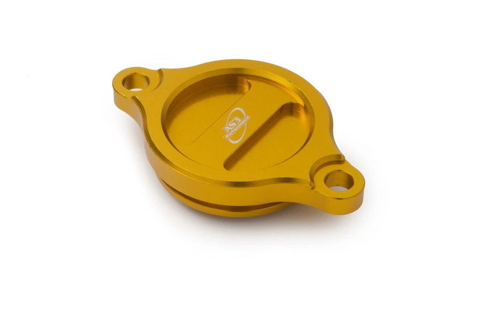SUZUKI RMZ 250 2007-2024 RMZ 450 2005-2024 AS3 OIL FILTER CAP COVER YELLOW