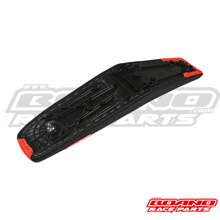 BOANO compleet zadel +1,5 cm, rood-zwart - Beta RR 2T/4T (2020-2026)