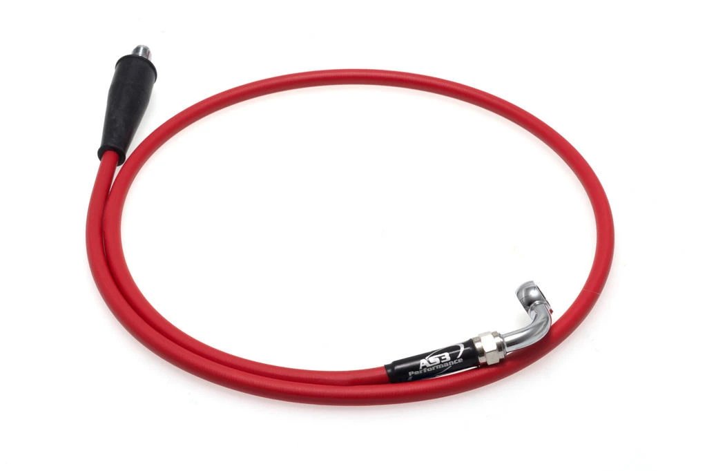 GAS GAS MC 65 2024-2026 AS3 VENHILL BRAIDED CLUTCH LINE HOSE RED