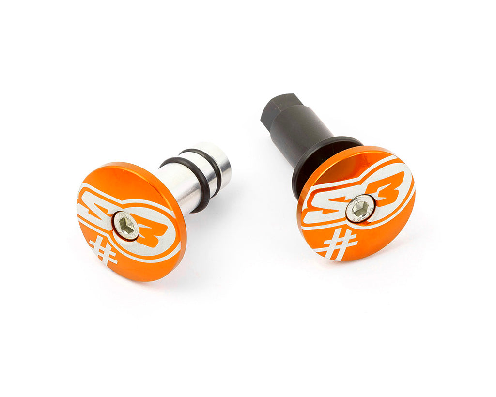 S3 Parts ENDS " FIVE" GAS SIDE TURN, ORANGE