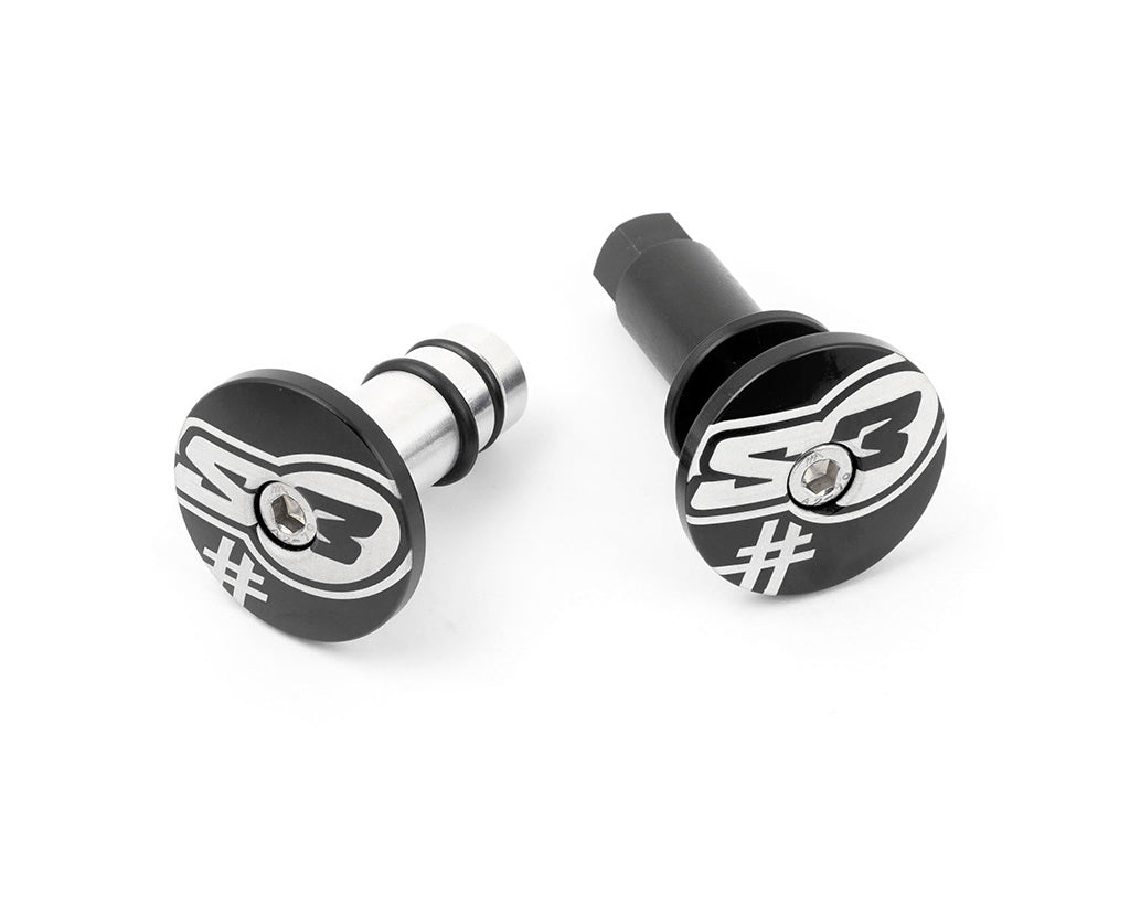 S3 Parts ENDS " FIVE" GAS SIDE TURN, BLACK