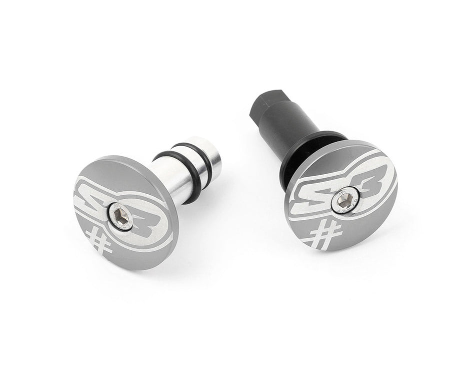 S3 ENDS " FIVE" GAS SIDE TURN, SILVER