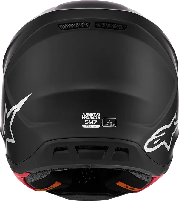 Alpinestars Helm SM7 Zwart Mat