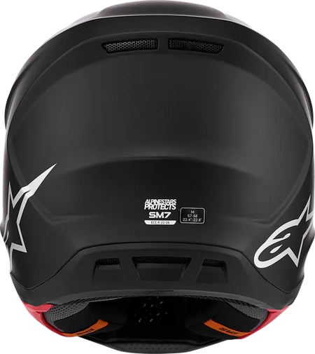 Alpinestars Helm SM7 Zwart Mat