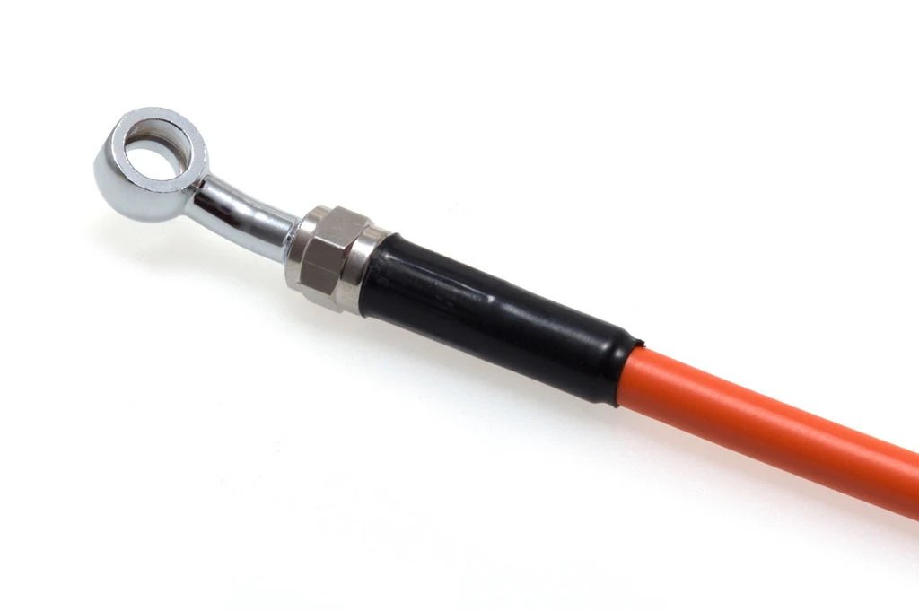 KTM 350 R FREERIDE 2012-2016 AS3 VENHILL BRAIDED REAR BRAKE LINE HOSE ORANGE