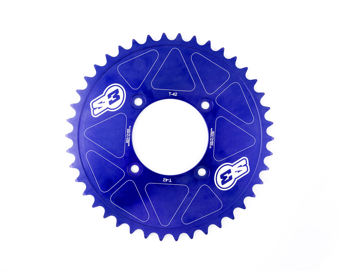 S3 Parts FIM CHAINWHEEL FULL BLUE