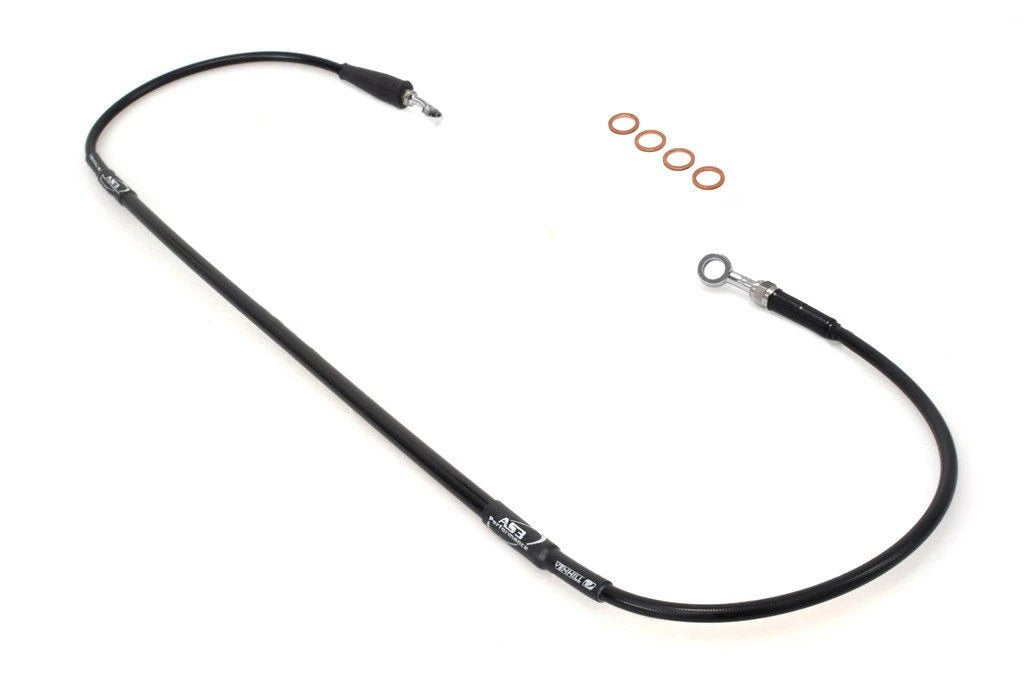 KTM 250 350 R FREERIDE 2012-2017 FREERIDE E-SX 2014-2016 E-XC 2015-2018 AS3 VENHILL FRONT BRAKE LINE HOSE BLACK