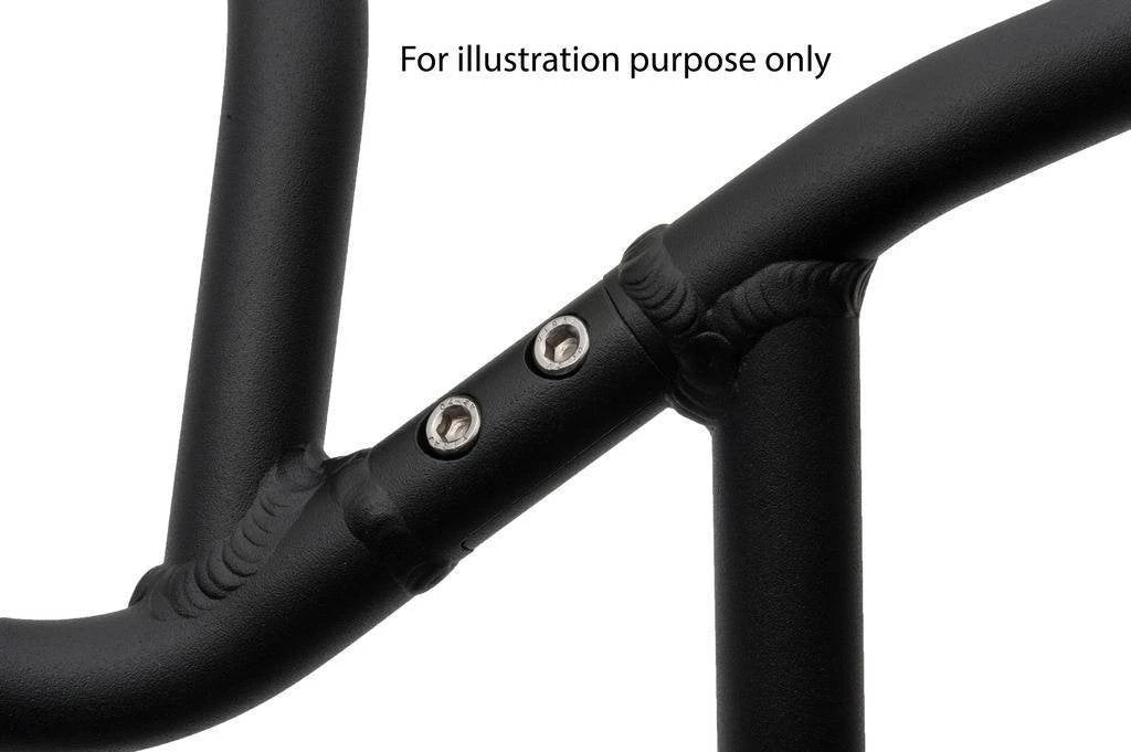 HONDA NC 750 X 2025 AS3 CRASH BARS GUARDS BLACK