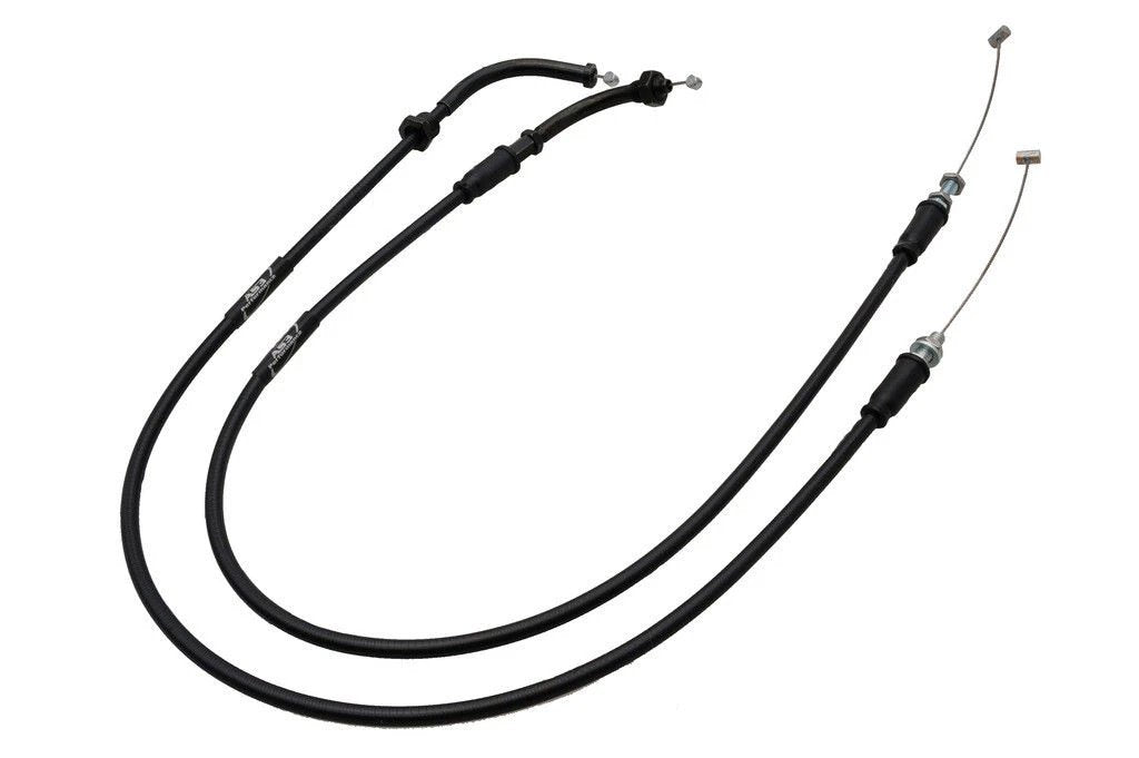 HONDA CBR 600 RR 2003-2006 AS3 VENHILL FEATHERLIGHT THROTTLE CABLES BLACK