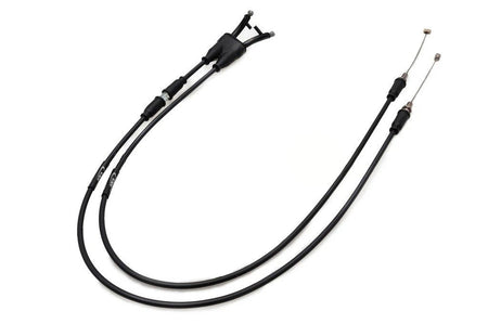 TRIUMPH 900 SCRAMBLER 2009-2016 865 BONNEVILLE SE 2009-2013 AS3 VENHILL FEATHERLIGHT THROTTLE CABLES BLACK