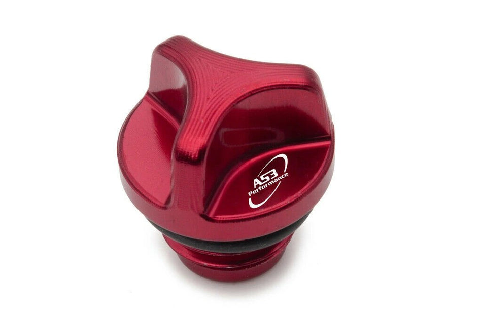 HONDA CRF 250 R RX 2018-2023 CRF 450 R RX 2021-2023 AS3 PERFORMANCE ALUMINIUM OIL FILLER PLUG RED