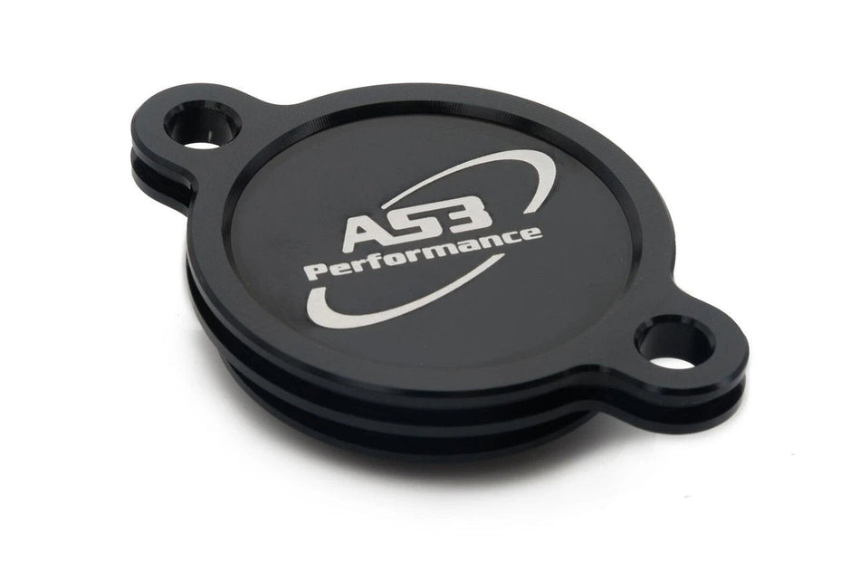 KAWASAKI KX 450 2019-2024 KX 450 X 2022-2024 AS3 OIL FILTER CAP COVER BLACK