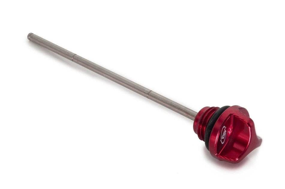 HONDA CRF 250 R 2010-2017 AS3 PERFORMANCE DIPSTICK OIL FILLER PLUG RED