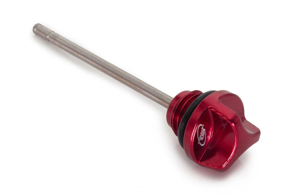 HONDA CRF 450 R RX 2017-2020 AS3 PERFORMANCE DIPSTICK OIL FILLER PLUG RED
