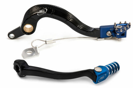 AS3 Versnellingspook & Rempedaal Set Blauw