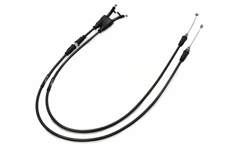 KAWASAKI GPZ EX NINJA 500 1987-2009 AS3 VENHILL FEATHERLIGHT THROTTLE CABLES BLACK