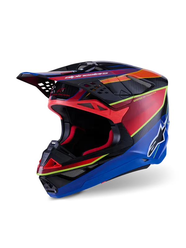 Helm S-M10 ERA Blauw/Rood/Geel