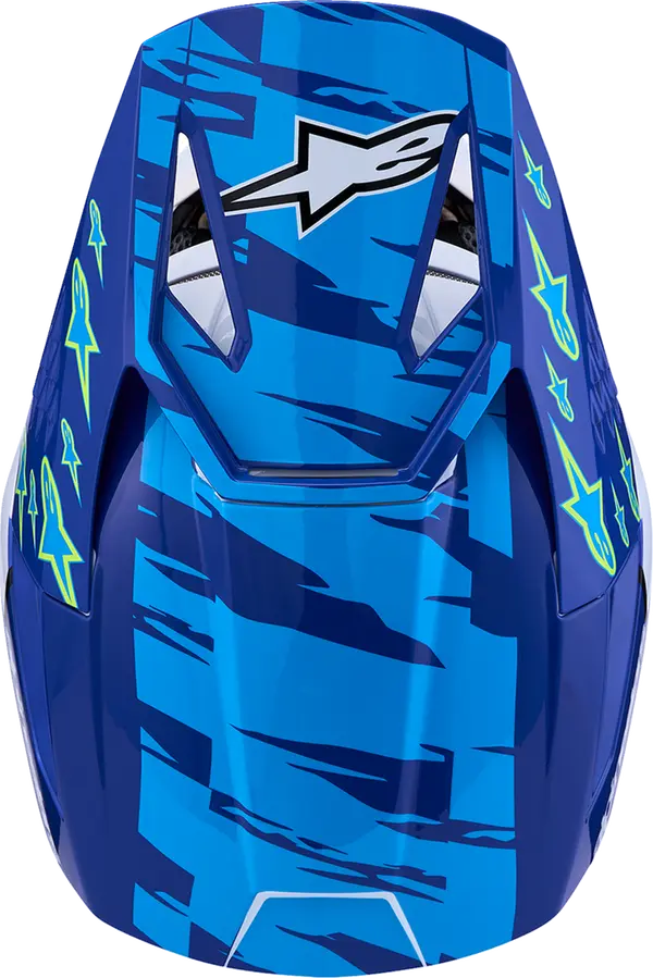 Alpinestars Helm Jeugd SM3 FALCON Blauw/Zwart/Roze