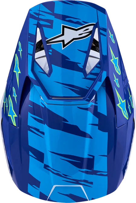 Alpinestars Helm Jeugd SM3 FALCON Blauw/Zwart/Roze