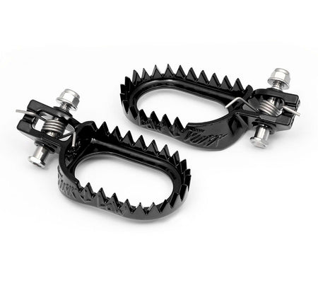 PUNK LOW/BACK S3 FOOTREST BLACK
