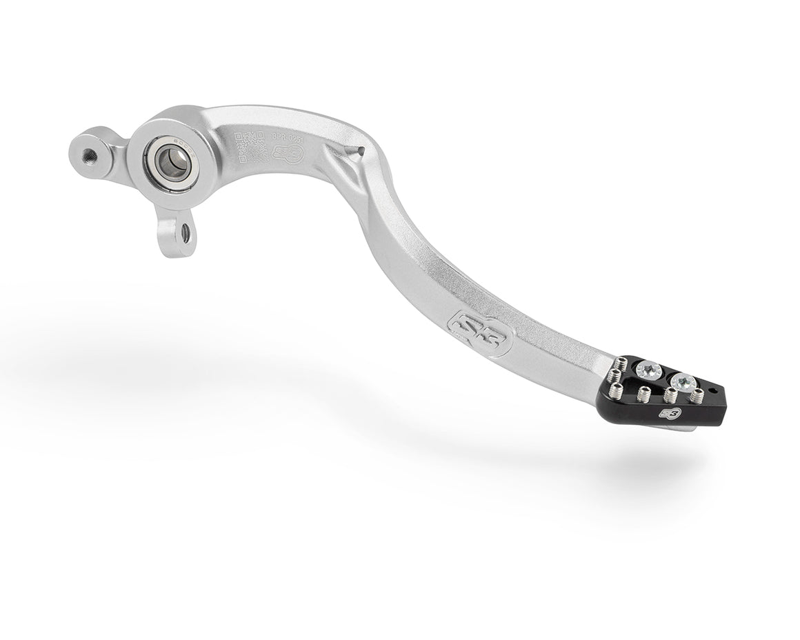 S3 Parts REAR BRAKE PEDAL TPI 2017-2023 SILVER