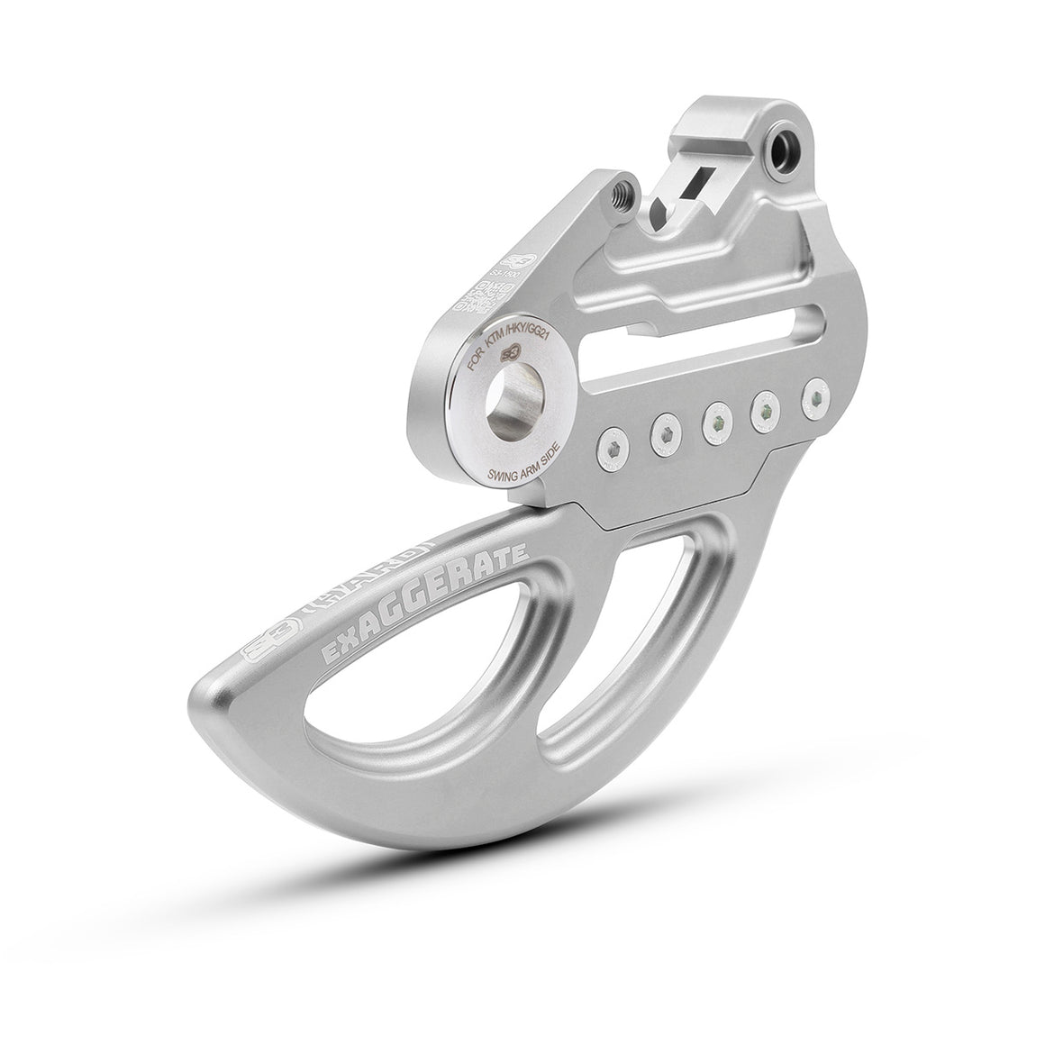 S3 Parts DISC SAVER REAR S3 EXAGGERATE SILVER