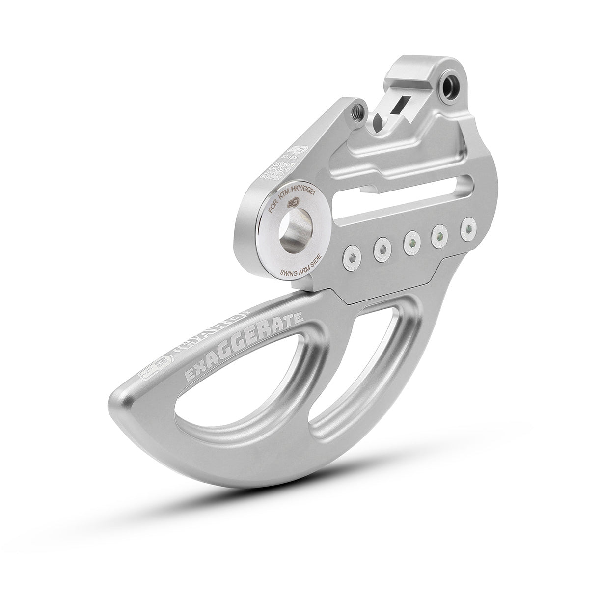 S3 Parts DISC SAVER REAR S3 EXAGGERATE SILVER
