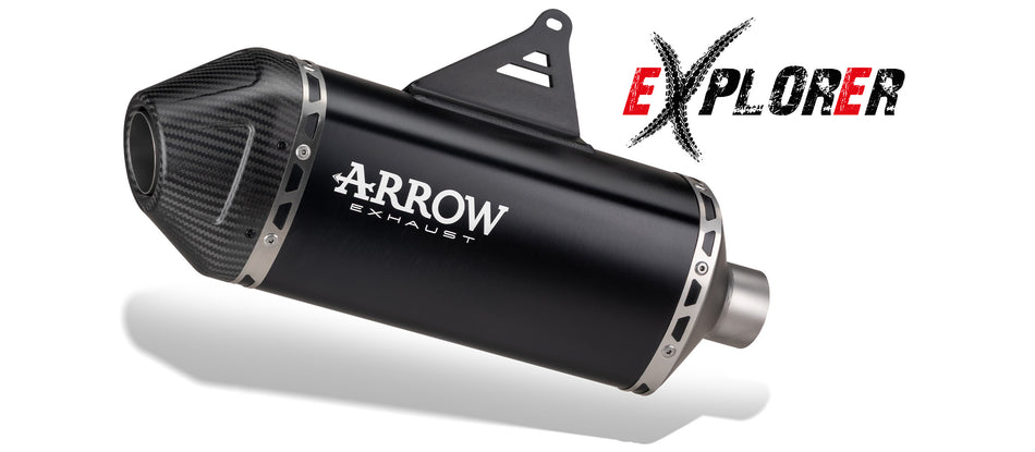 Arrow Explorer titanium silencers - Yamaha Ténéré 700 2025/2026