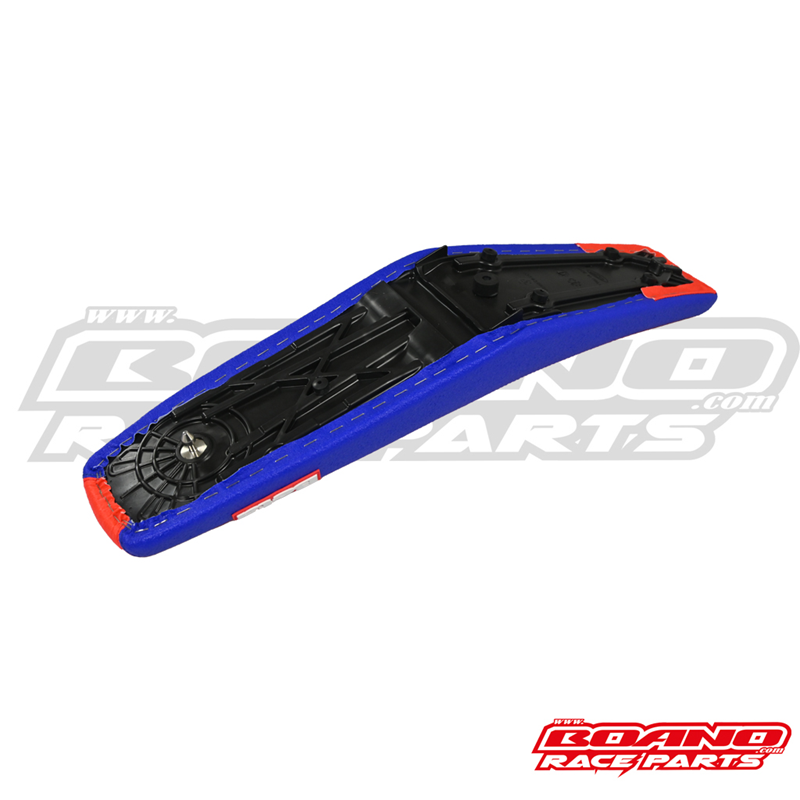 BOANO compleet zadel +1,5 cm, rood-blauw - Beta RR 2T/4T (2020-2026)