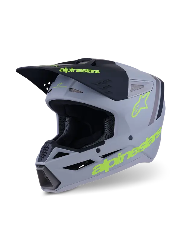 Helm SM3 RADIUM Grijs/Zwart/Geel