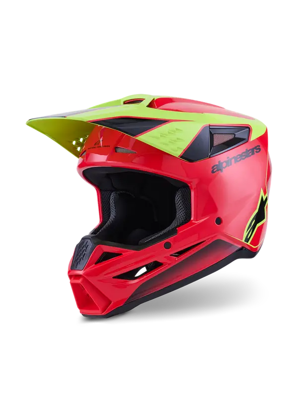 Helm SM3 FRAY Rood/Geel/Zwart