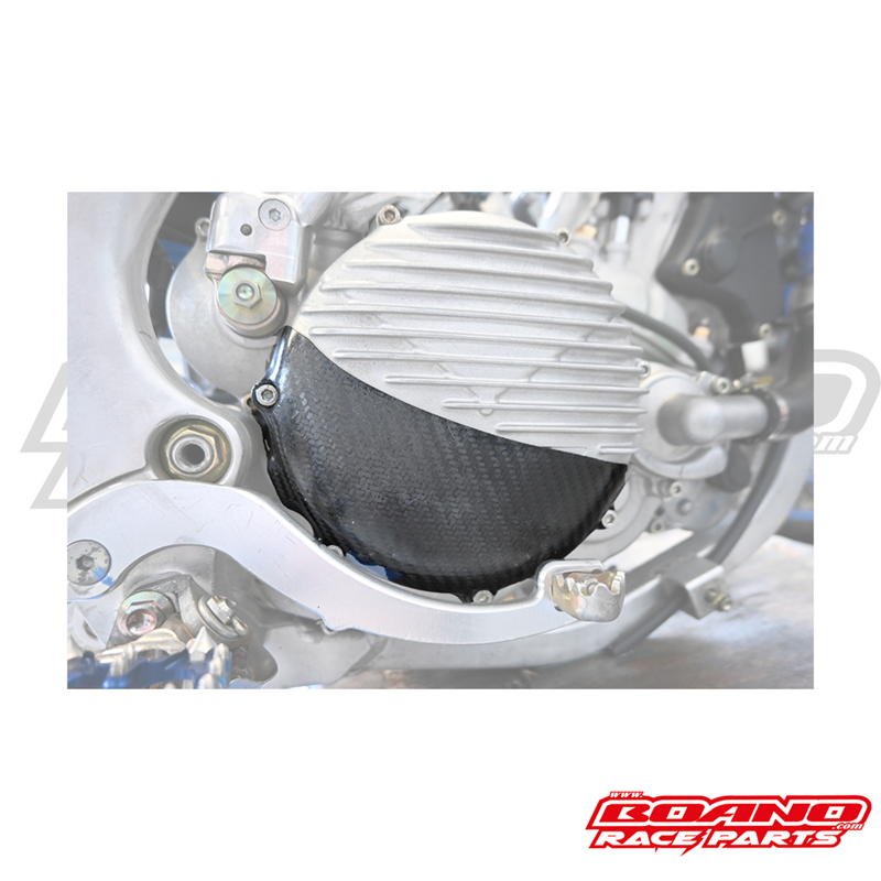 BOANO carbon koppelingsdekselbescherming - TM 250/300 2T (2020-2026)