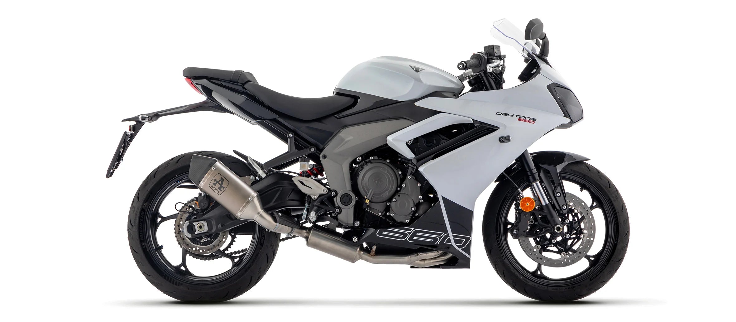Arrow Kawasaki NINJA 650 2024-2025 – Full system racing with Veloce titanium silencers | Femon Parts