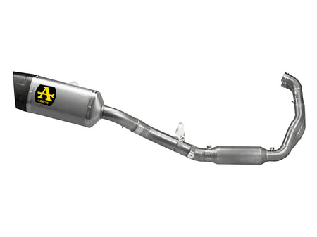 Arrow Aprilia RS 457 2024-2025 – Racing full system with Pista titanium silencer | Femon Parts