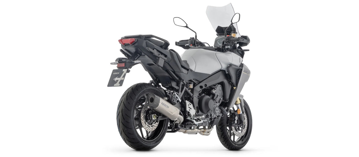 Arrow Yamaha TRACER 9 All Version 2025 – Full system racing with Indy Race EVO titanium silencers | Femon Parts