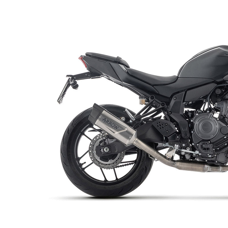 Arrow Yamaha MT-07 2025 – Full system racing with Indy Race EVO titanium silencers | Femon Parts
