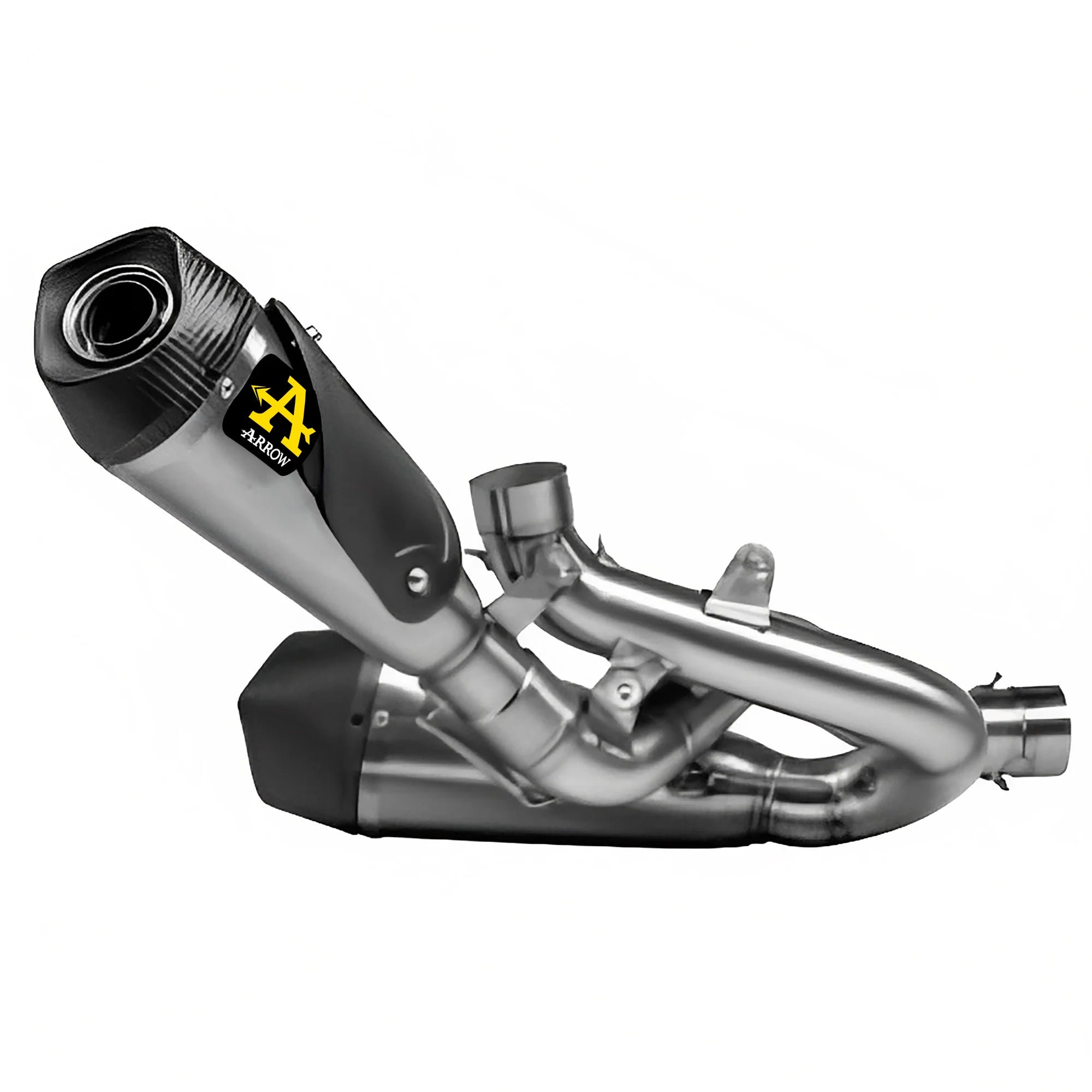 Arrow Ducati Panigale V4 2018-2024 – Titanium Works silencers (right and left) with stainless steel link pipies | Femon Parts
