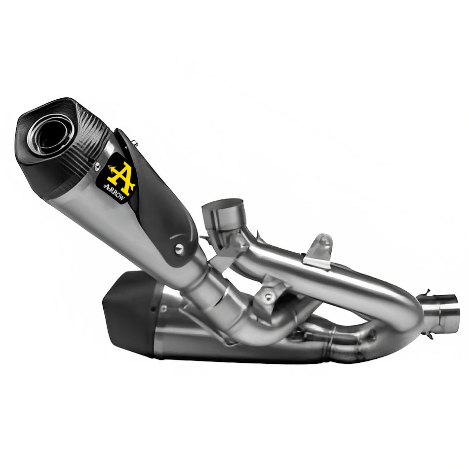 Arrow Ducati Panigale V4 2018-2024 – Titanium Works silencers (right and left) with stainless steel link pipies | Femon Parts
