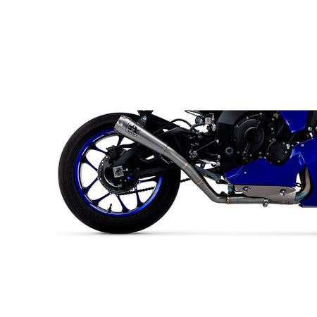 Arrow Yamaha YZF R1 2025 – Half system racing - Pro-Race titanium silencer + titanium link pipe ø60mm. | Femon Parts