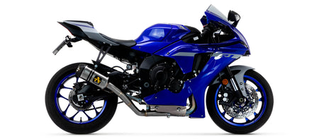 Arrow Yamaha YZF R1 2020-2024 – Half system racing - Indy Race titanium silencer + titanium link pipe ø60mm. | Femon Parts