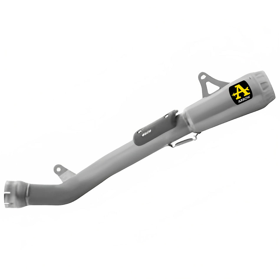 Arrow Kawasaki ZX-10RR 2021-2023 – Half system racing - Pro-Race titanium silencer + titanium link pipe