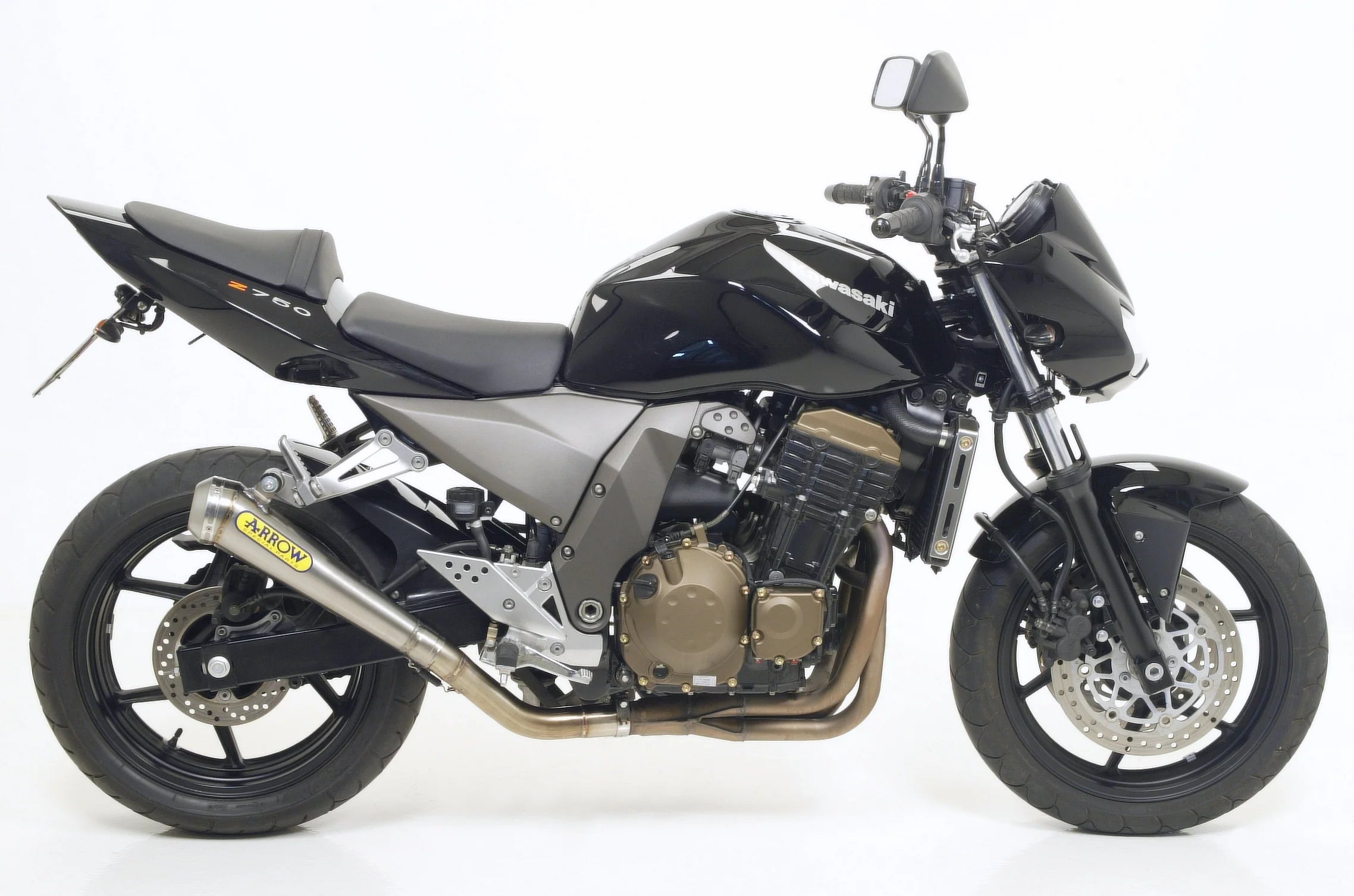 Arrow Kawasaki Z 750 S 2005-2006 – low mount mid-pipe for stock collectors | Femon Parts