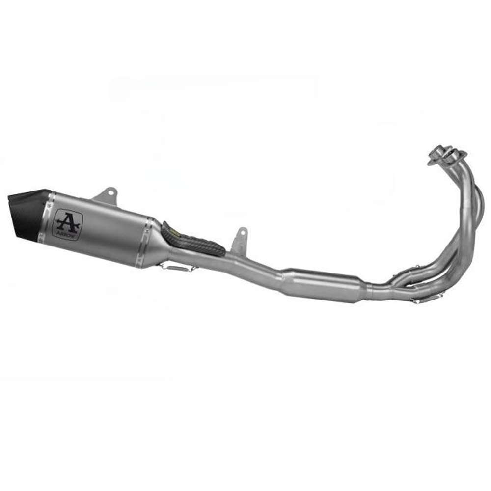 Arrow Kawasaki Z 650 2024-2025 – Homologated full system with Veloce titanium silencer | Femon Parts