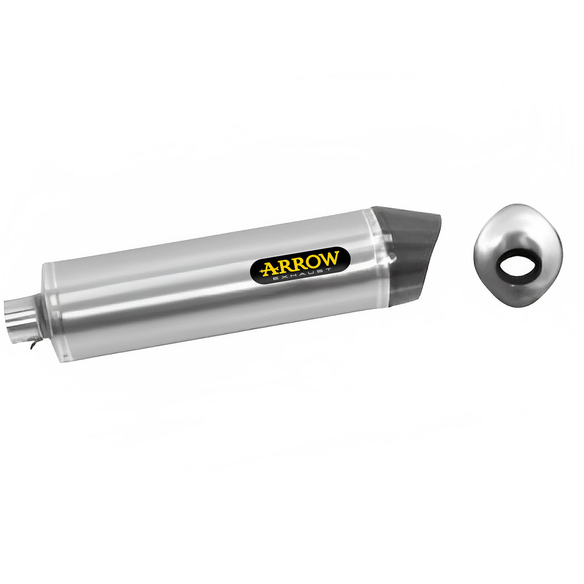 Arrow BMW R 1200 GS 2004-2005 – Maxi Race-Tech Approved aluminium silencer with carby end cap | Femon Parts