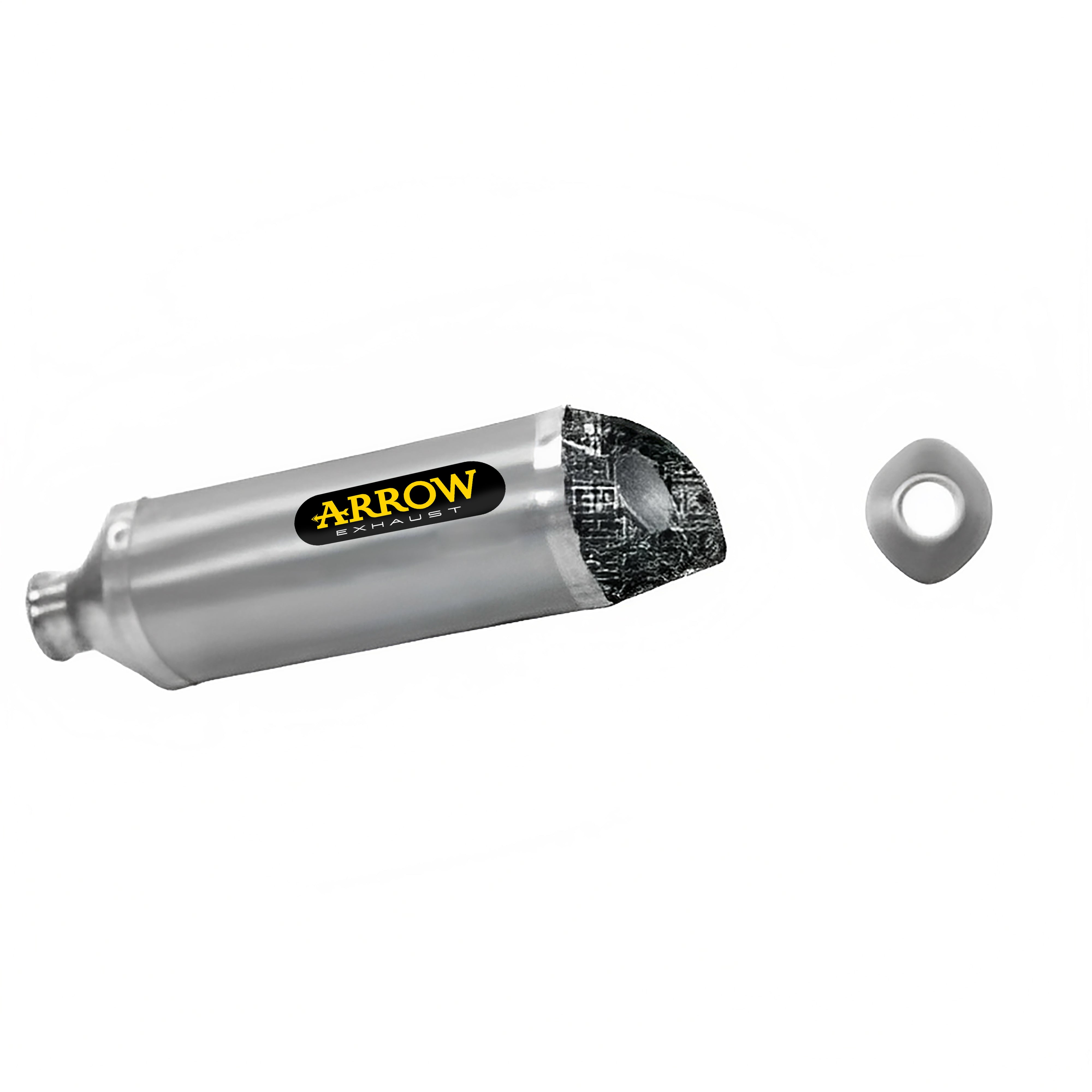 Arrow BMW K 1200 R 2005-2008 – Maxi Race-Tech Approved titanium silencer with carby end cap | Femon Parts