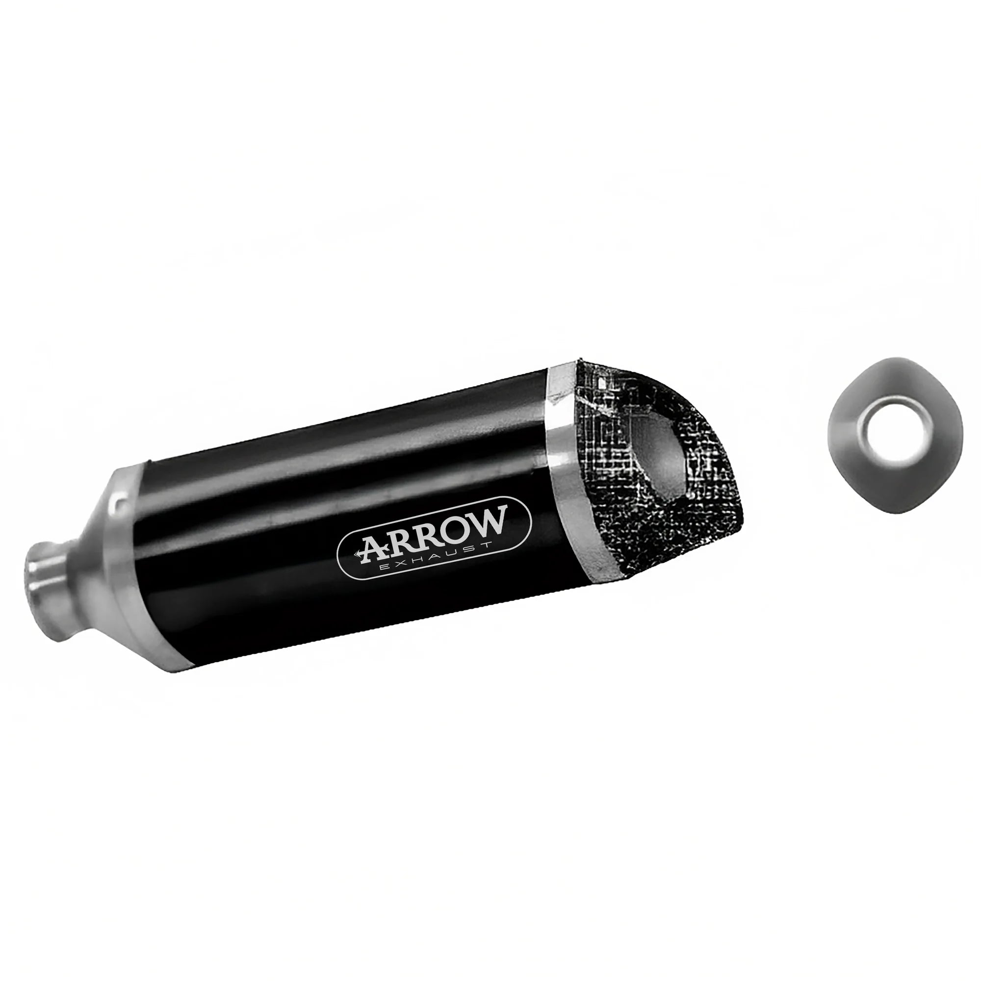 Arrow Yamaha YZF R6 2012-2016 – Street Thunder aluminium silencer with carby end capfor original collectors | Femon Parts