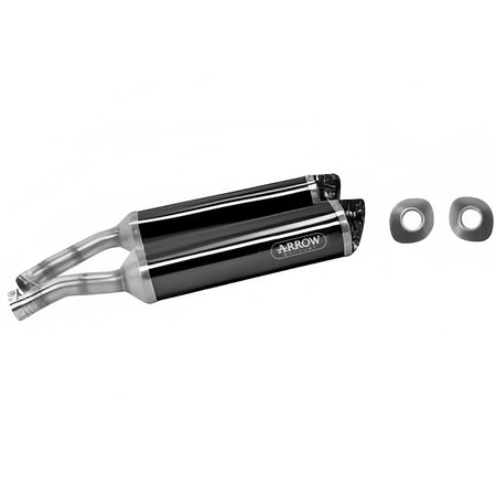 Arrow Yamaha YZF R1 2007-2008 – Aluminium Thunder silencers (right and left) with carby end cap | Femon Parts
