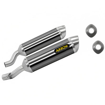Arrow Kawasaki Z 1000 2017-2020 – Thunder Approved aluminium silencers (right and left) | Femon Parts